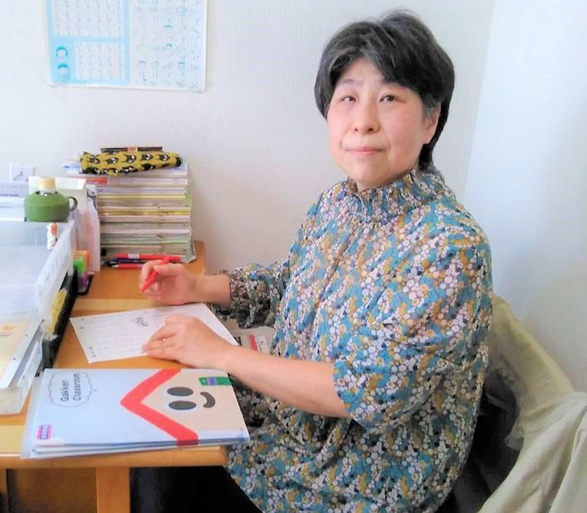 学研緑が丘教室指導者 星歩先生