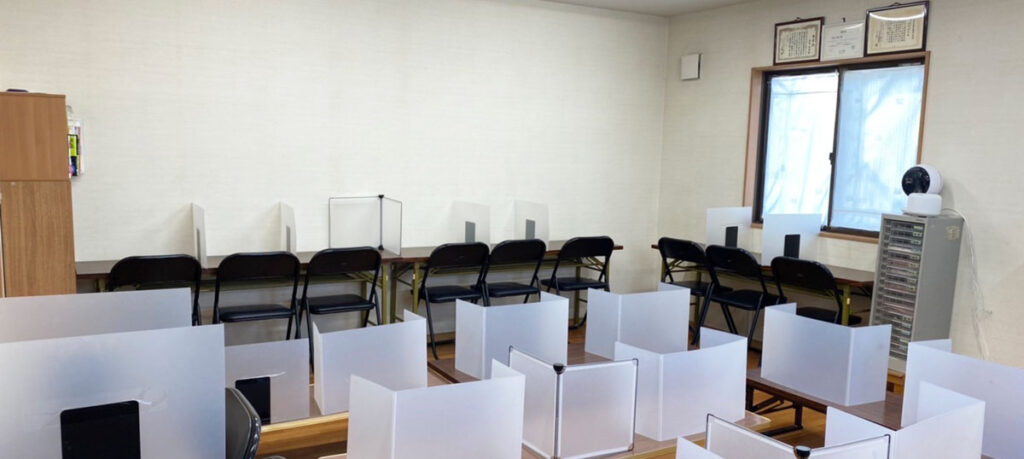 学研長府印内教室の様子